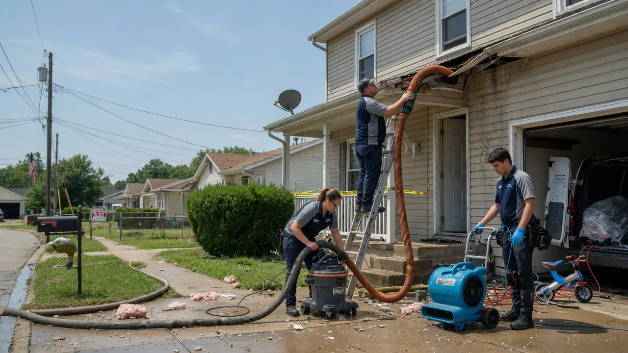 Water Damage Restoration in Wampum, PA near me